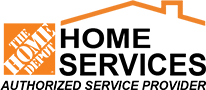The Home Depot Home Services Authorized Service Provider Logo